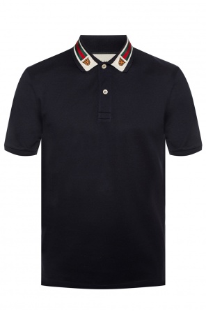 Polo z paskiem 'web', zdjęcie 1 Polo z paskiem 'web' od Gucci